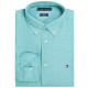 Tommy Hilfiger Γαλάζιο Πουκάμισο Button Down 100% Λινό - MW0MW41530