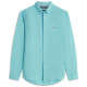 Tommy Hilfiger Γαλάζιο Πουκάμισο Button Down 100% Λινό - MW0MW41530