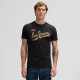 Lee Μαύρο T-shirt C Neck - 112376474