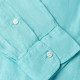 Tommy Hilfiger Γαλάζιο Πουκάμισο Button Down 100% Λινό - MW0MW41530