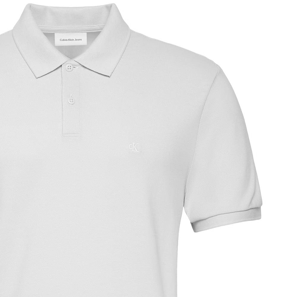 Calvin Klein Λευκό Κοντομάνικο polo - LV040EM269