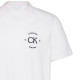 Calvin Klein Λευκό T-shirt C Neck - LV04RE825G