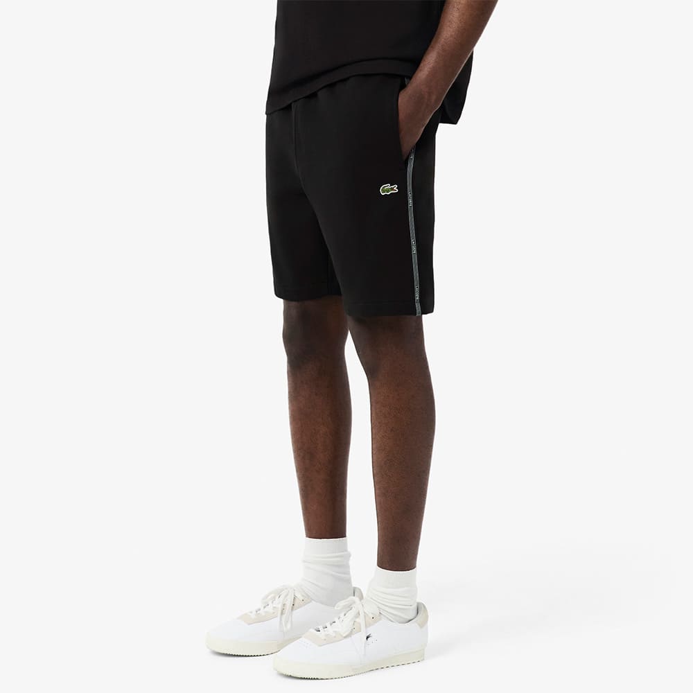 Lacoste Μαύρη Αθλητική Βερμούδα - 3GH0886