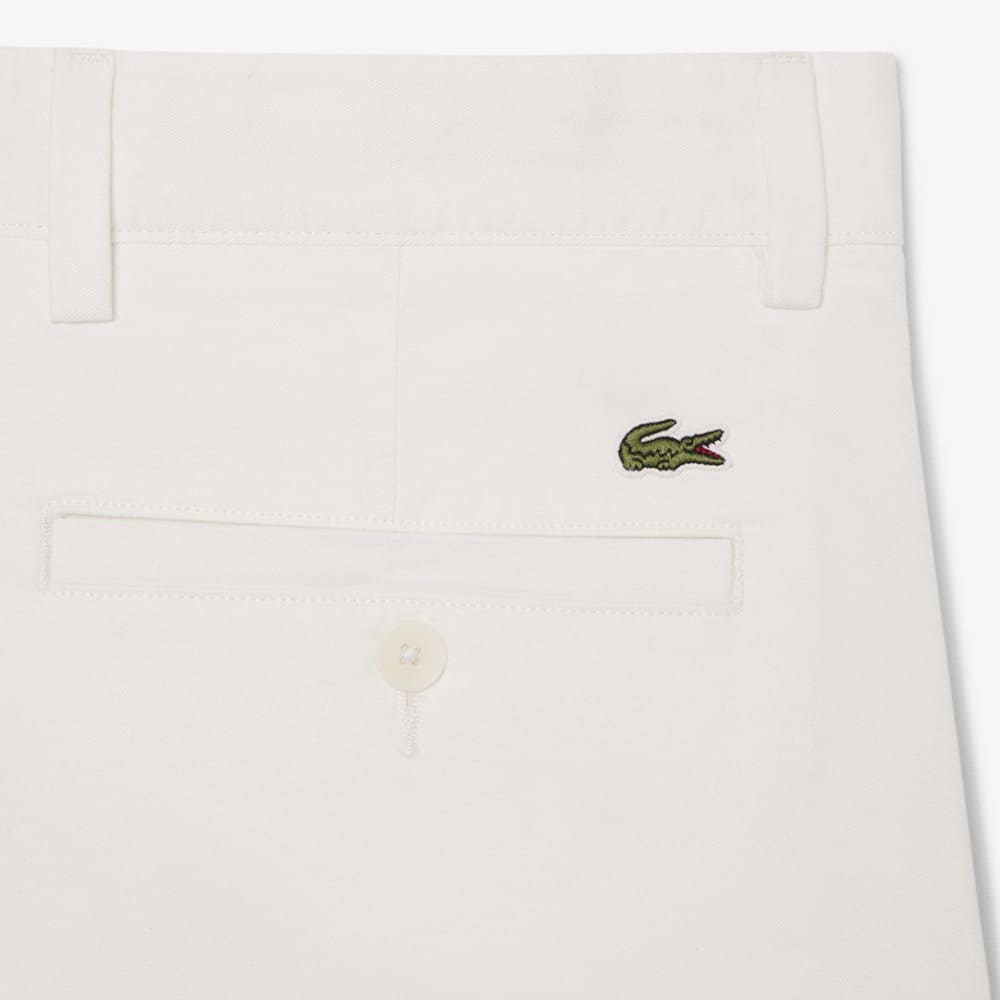 Lacoste Εκρού Βερμούδα Chino - 3FH2349