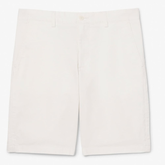 Lacoste Εκρού Βερμούδα Chino - 3FH2349