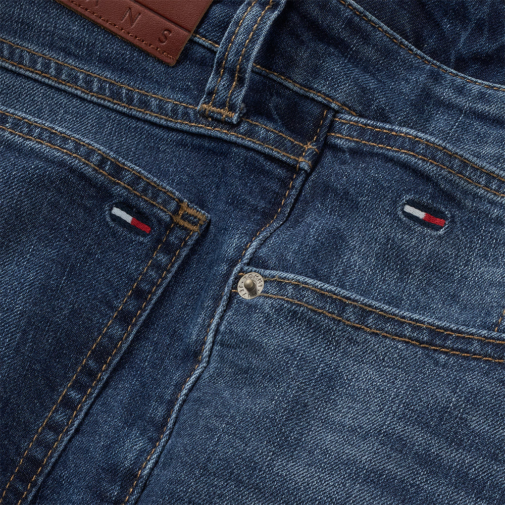 Tommy Hilfiger Μπλε Βερμούδα Denim - DM0DM22980