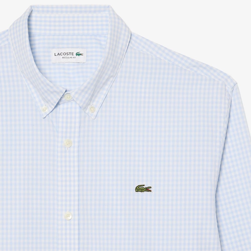 Lacoste Γαλάζιο Πουκάμισο Button Down - 3CH2299