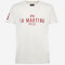 La Martina Λευκό T-shirt C Neck - 3LMMAR322