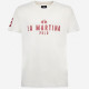 La Martina Λευκό T-shirt C Neck - 3LMMAR322