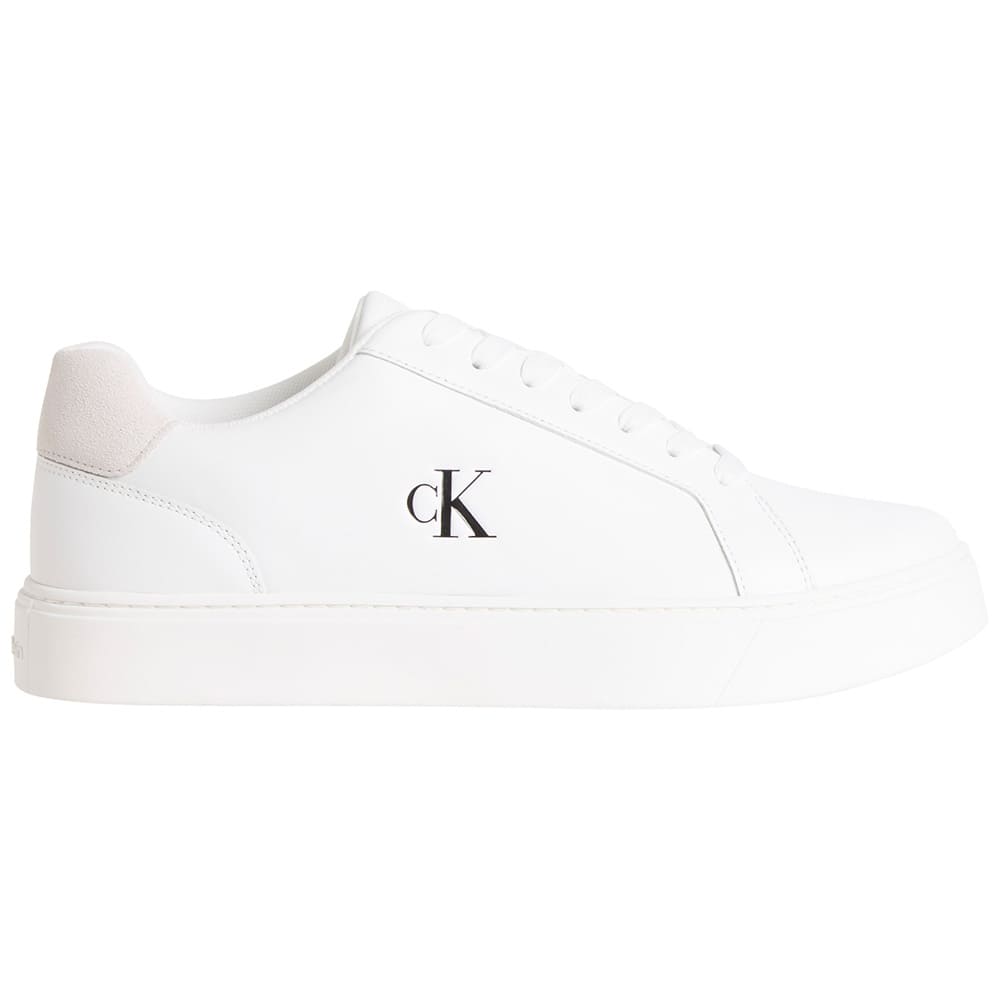 Calvin Klein Λευκά Sneakers 100% Leather - YM0YM01435