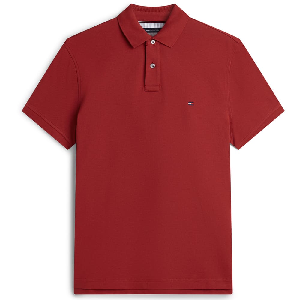 Tommy Hilfiger Κόκκινο Κοντομάνικο polo - MW0MW17770