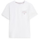 Tommy Hilfiger Λευκό T-shirt C Neck - MW0MW44361