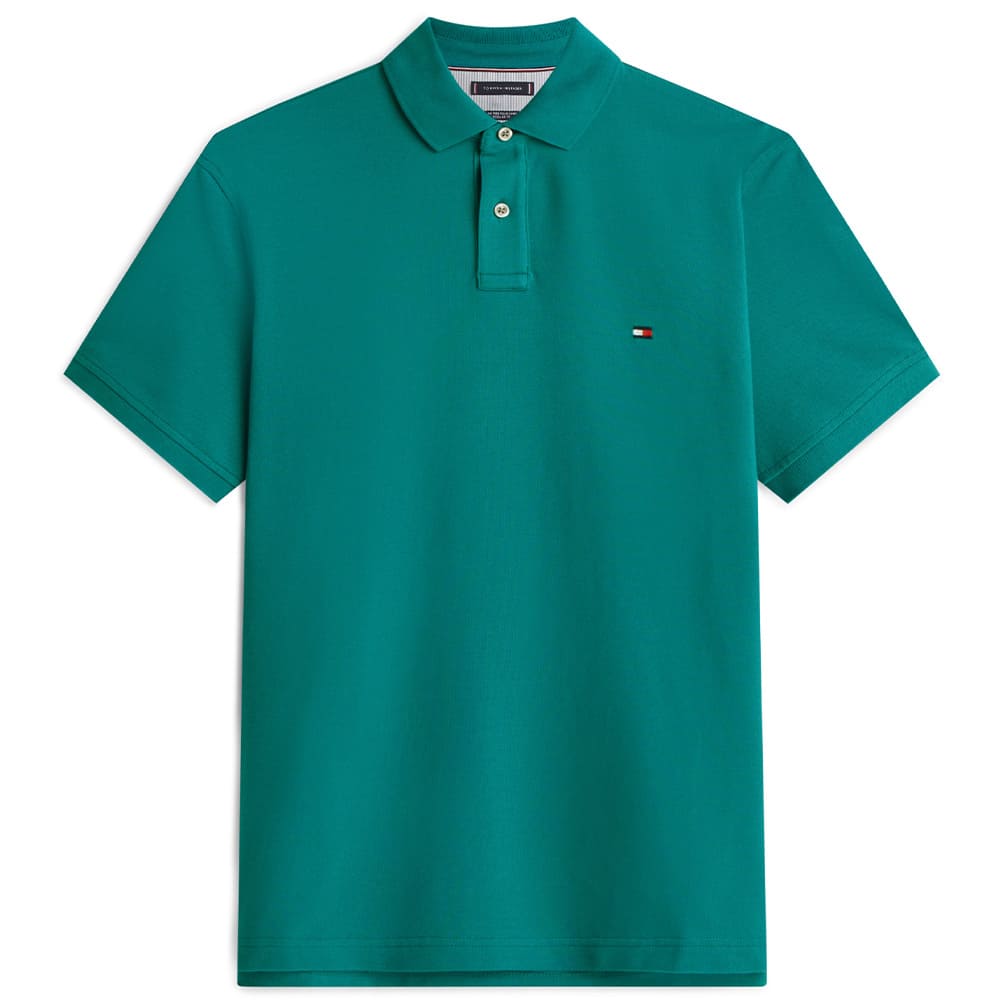 Tommy Hilfiger πράσινο Κοντομάνικο polo - MW0MW17770