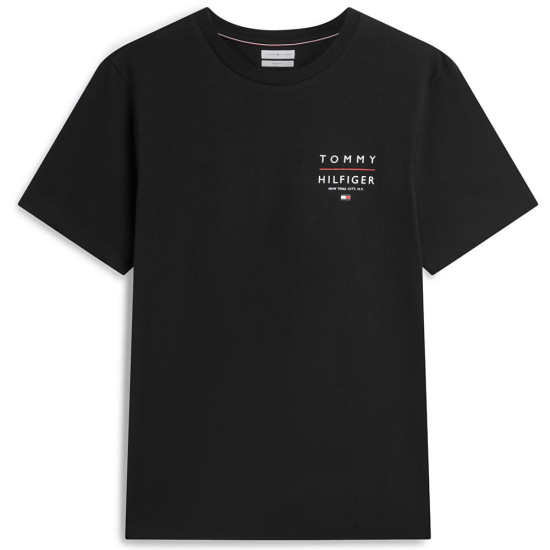 Tommy Hilfiger Μαύρο T-shirt C Neck - MW0MW44361