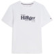 Tommy Hilfiger Λευκό T-shirt C Neck - MW0MW43448