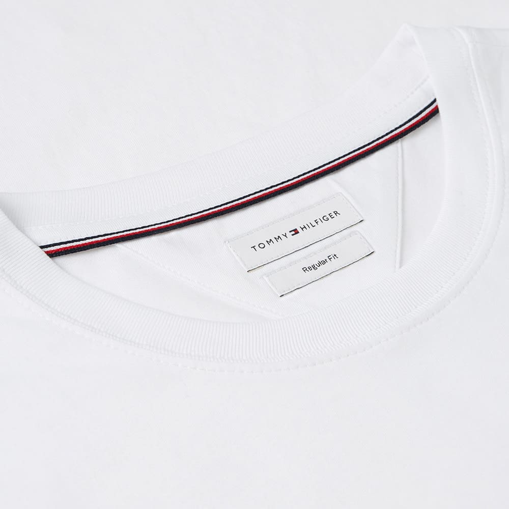 Tommy Hilfiger Λευκό T-shirt C Neck - MW0MW43448