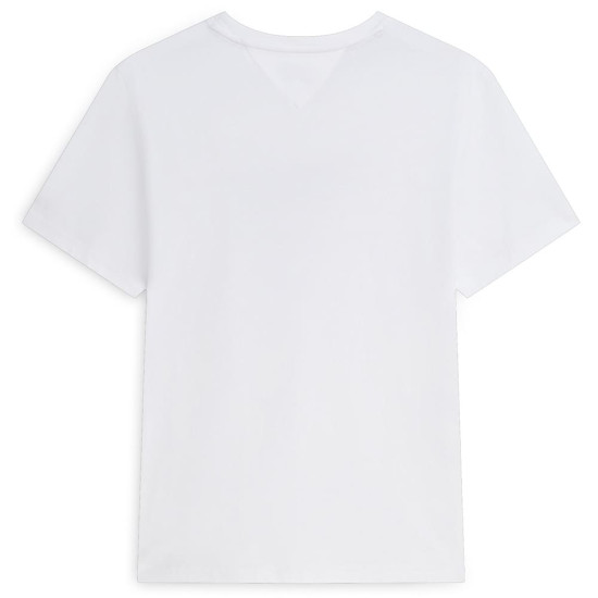 Tommy Hilfiger Λευκό T-shirt C Neck - MW0MW43448
