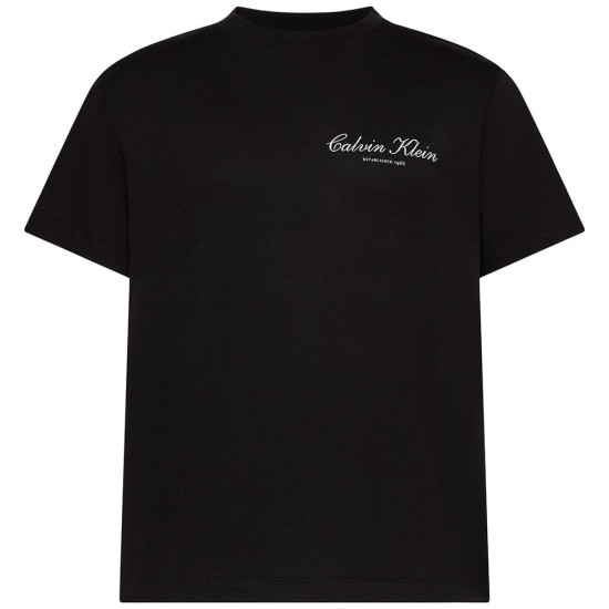 Calvin Klein Μαύρο T-shirt C Neck - LV04RF822G