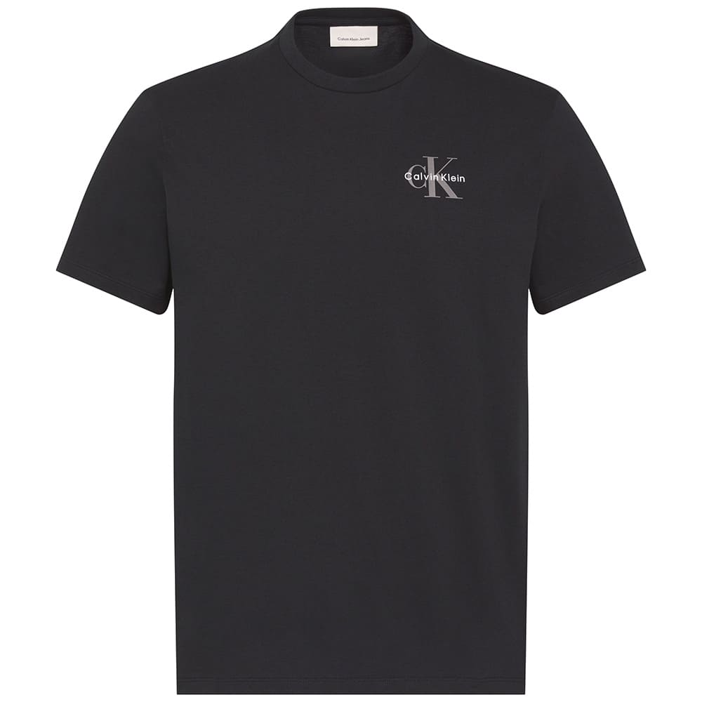 Calvin Klein Μαύρο T-shirt C Neck - LV04RF278G