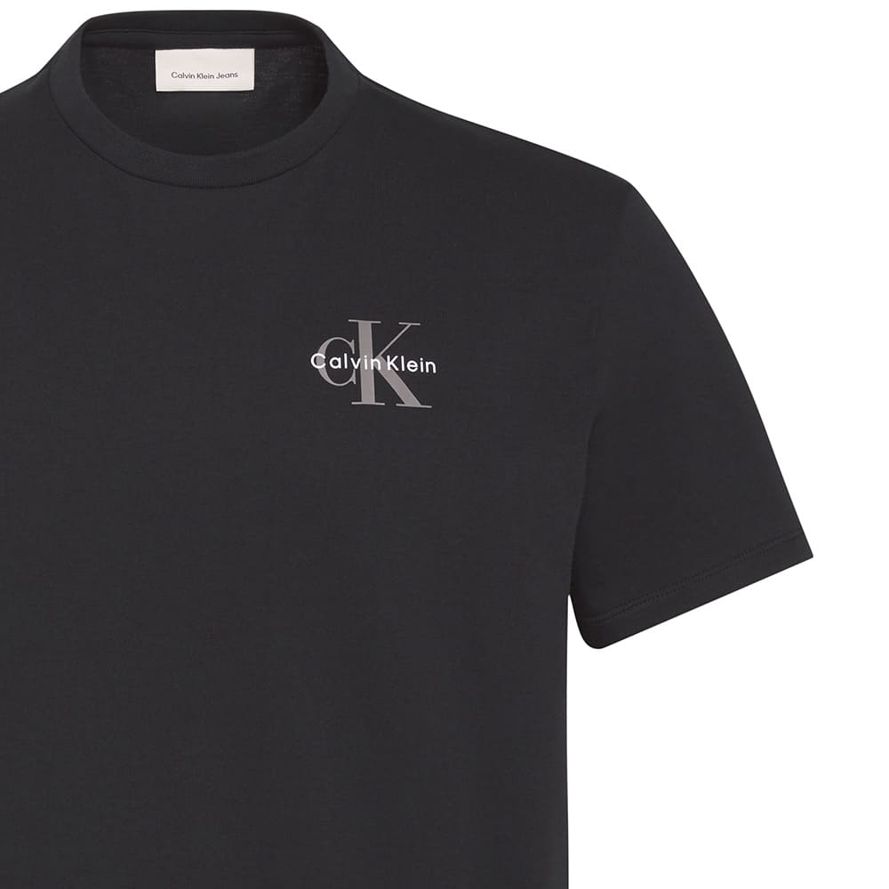 Calvin Klein Μαύρο T-shirt C Neck - LV04RF278G
