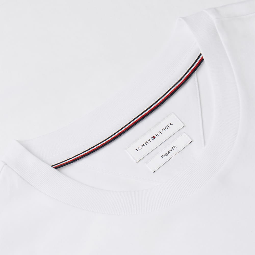 Tommy Hilfiger Λευκό T-shirt C Neck - MW0MW43226