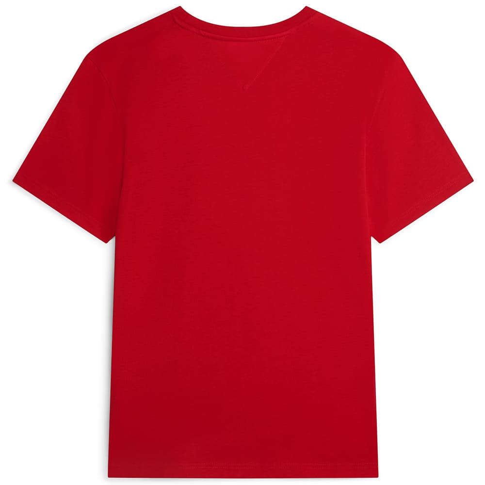 Tommy Hilfiger Κόκκινο T-shirt C Neck - MW0MW43226