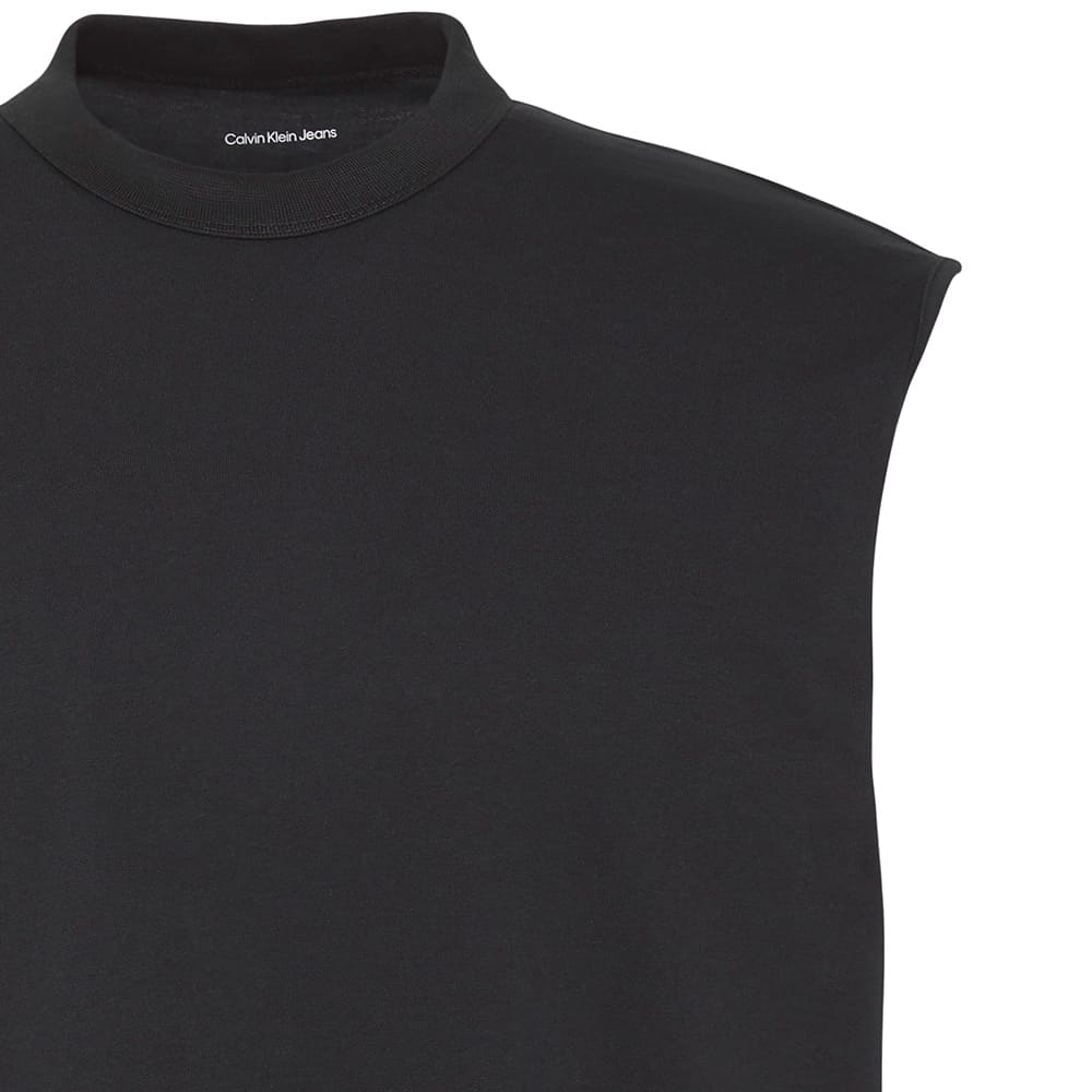 Calvin Klein Μαύρο Αμάνικο C Neck - LV04RF273G
