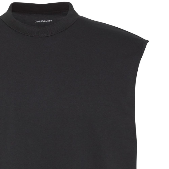 Calvin Klein Μαύρο Αμάνικο C Neck - LV04RF273G