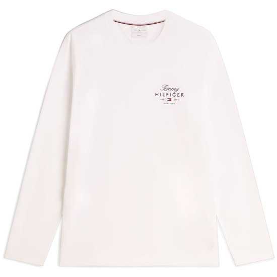 Tommy Hilfiger Λευκή Μπλούζα C Neck - MW0MW43225