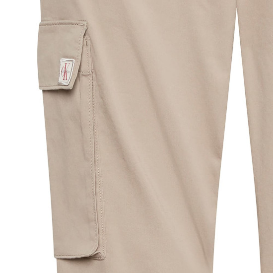 Calvin Klein Μπεζ Παντελόνι Cargo - LV04RD608G