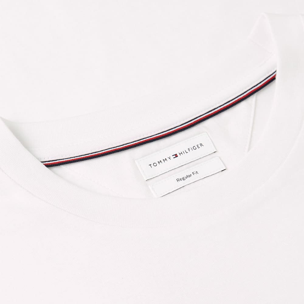 Tommy Hilfiger Λευκή Μπλούζα C Neck - MW0MW43225