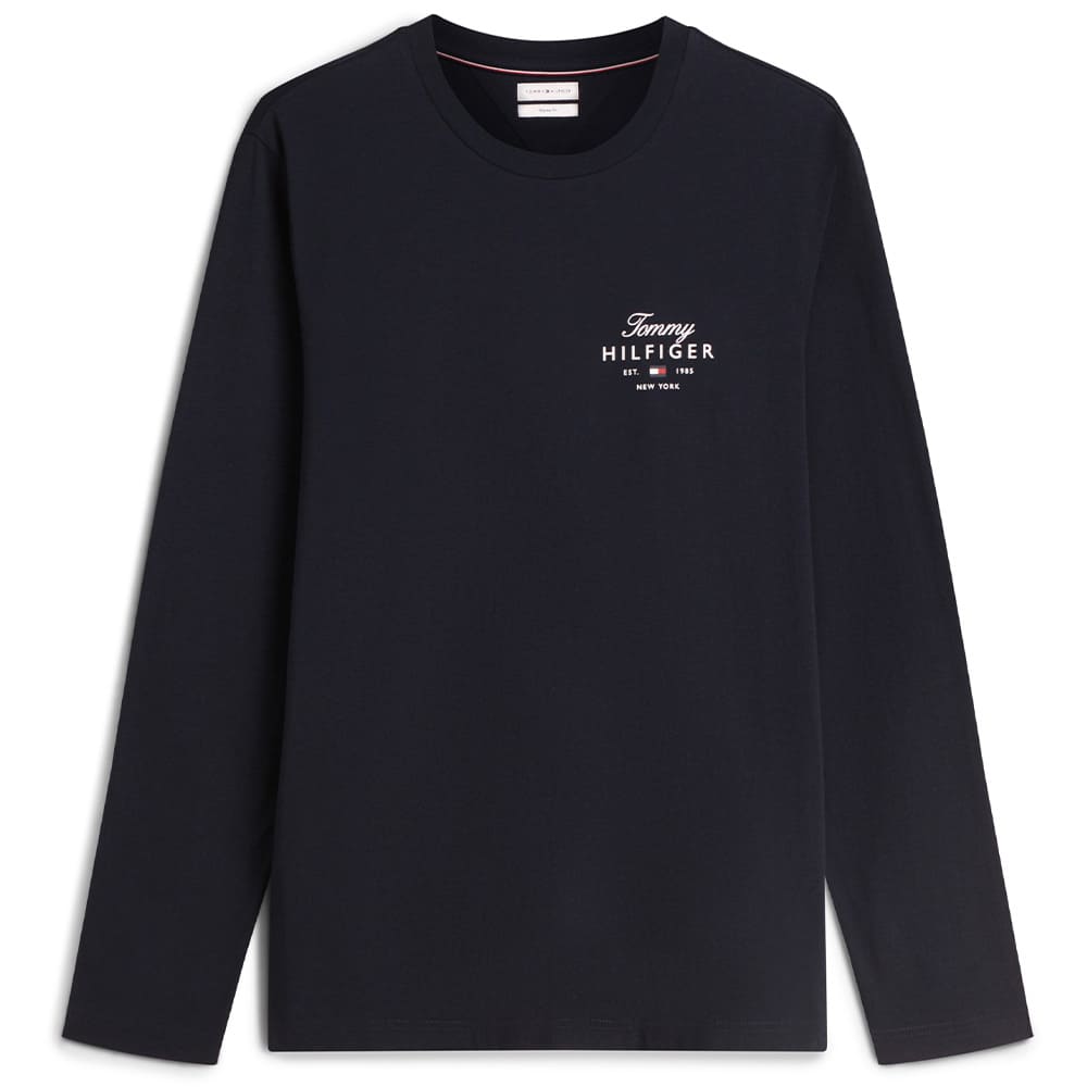 Tommy Hilfiger Μπλε Μπλούζα C Neck - MW0MW43225