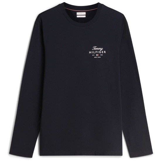 Tommy Hilfiger Μπλε Μπλούζα C Neck - MW0MW43225