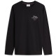 Tommy Hilfiger Μαύρη Μπλούζα C Neck - MW0MW43225