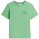 Tommy Hilfiger Πράσινο T-shirt C Neck - MW0MW43224