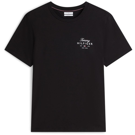 Tommy Hilfiger Μαύρο T-shirt C Neck - MW0MW43224