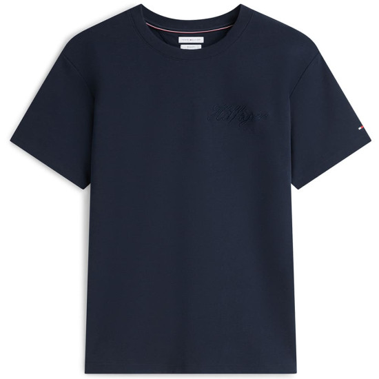 Tommy Hilfiger Μπλε T-shirt C Neck - MW0MW43212