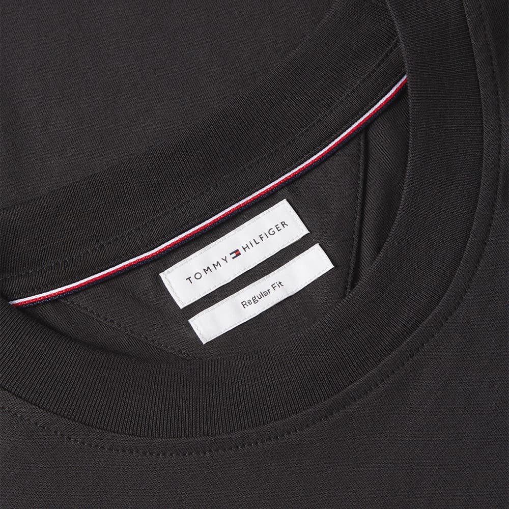 Tommy Hilfiger Μαύρο T-shirt C Neck - MW0MW43210