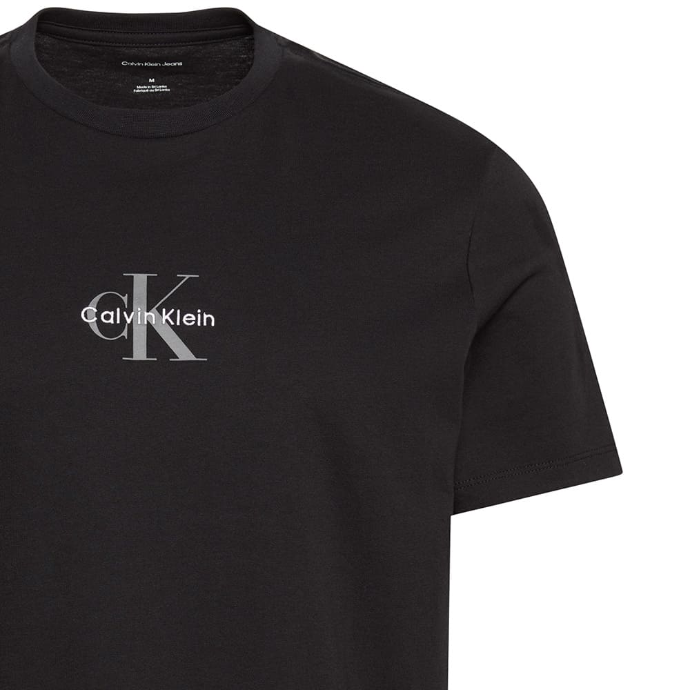 Calvin Klein Μαύρο T-shirt C Neck - LV04RB866G