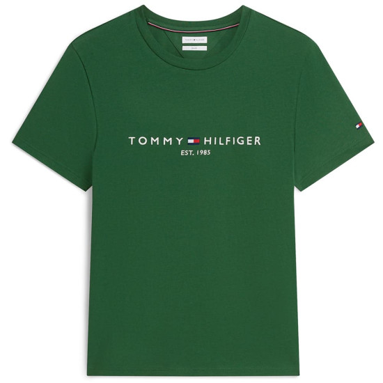 Tommy Hilfiger Πράσινο T-shirt C Neck - MW0MW11797