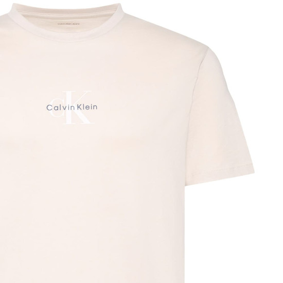 Calvin Klein Εκρού T-shirt C Neck - LV04RB866G
