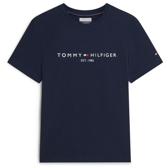 Tommy Hilfiger Μπλε T-shirt C Neck - MW0MW11797