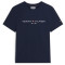 Tommy Hilfiger Μπλε T-shirt C Neck - MW0MW11797