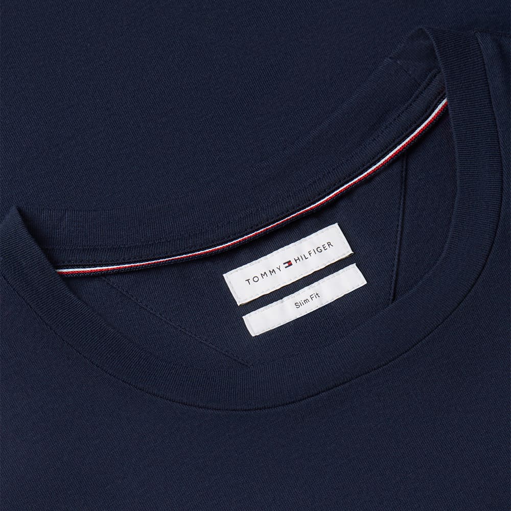 Tommy Hilfiger Μπλε T-shirt C Neck - MW0MW11797