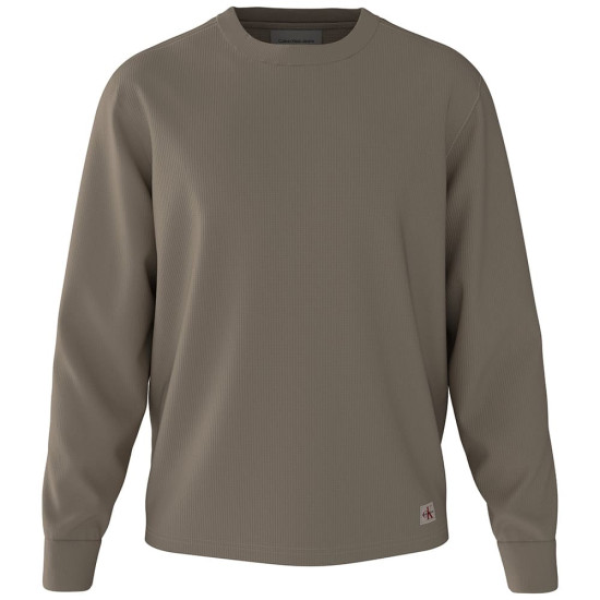 Calvin Klein Μπεζ Μπλούζα C Neck - LV040EM217