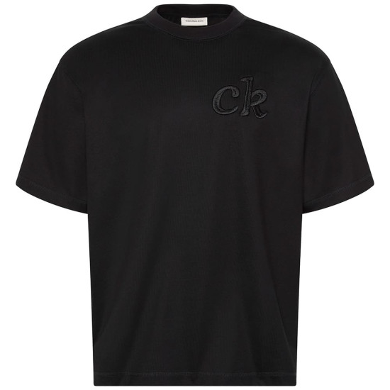 Calvin Klein Μαύρο T-shirt C Neck - LV04RG838G