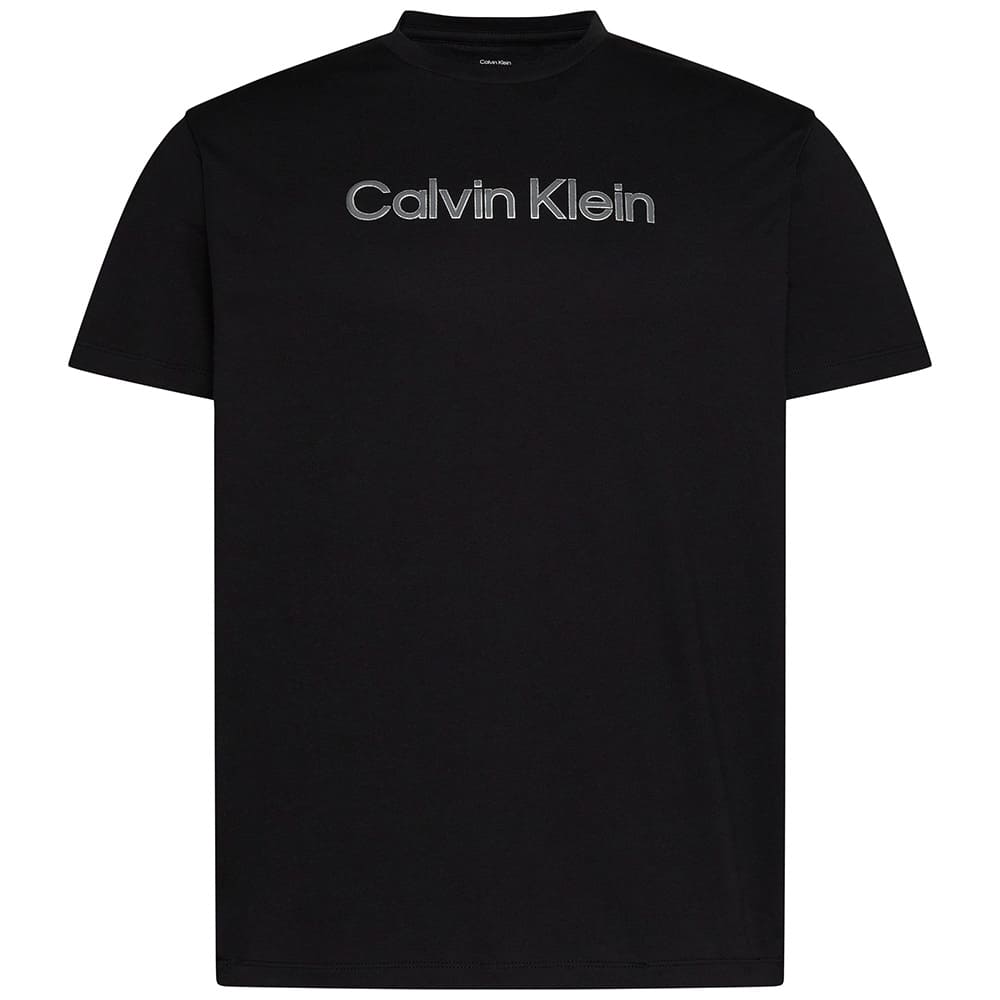 Calvin Klein Μαύρο T-shirt C Neck - LV04LF809G