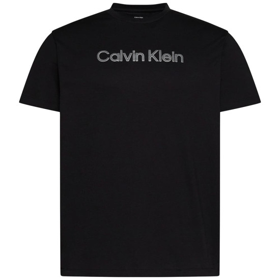 Calvin Klein Μαύρο T-shirt C Neck - LV04LF809G
