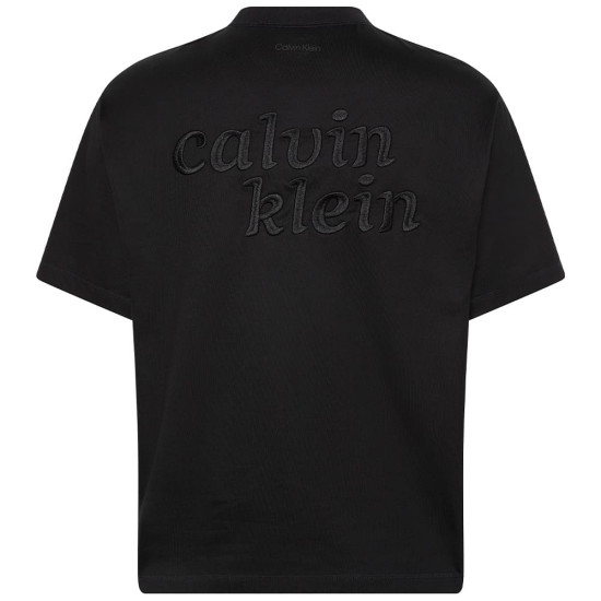 Calvin Klein Μαύρο T-shirt C Neck - LV04RG838G