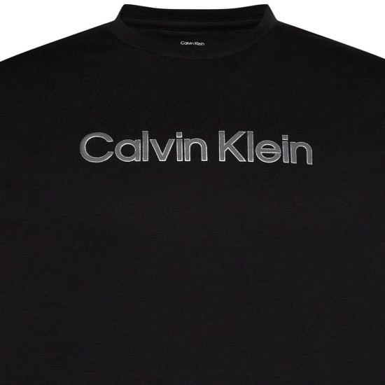 Calvin Klein Μαύρο T-shirt C Neck - LV04LF809G